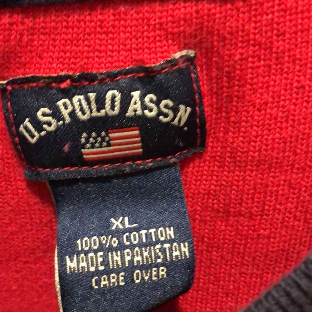 Men’s US Polo Assn Sweatshirt size XL - Picture 3 of 4